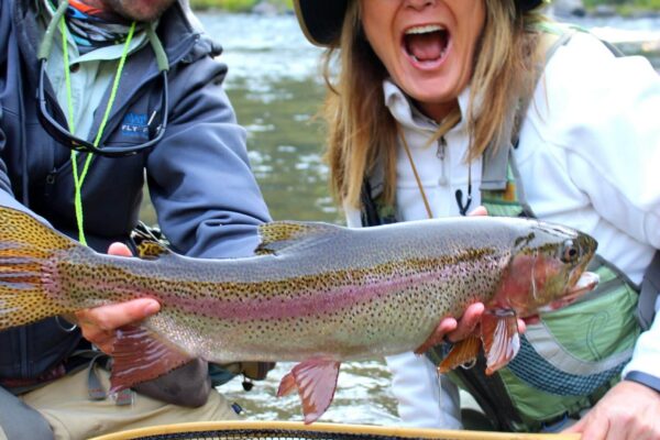 Women's guided fly fishing classes in lake tahoe
