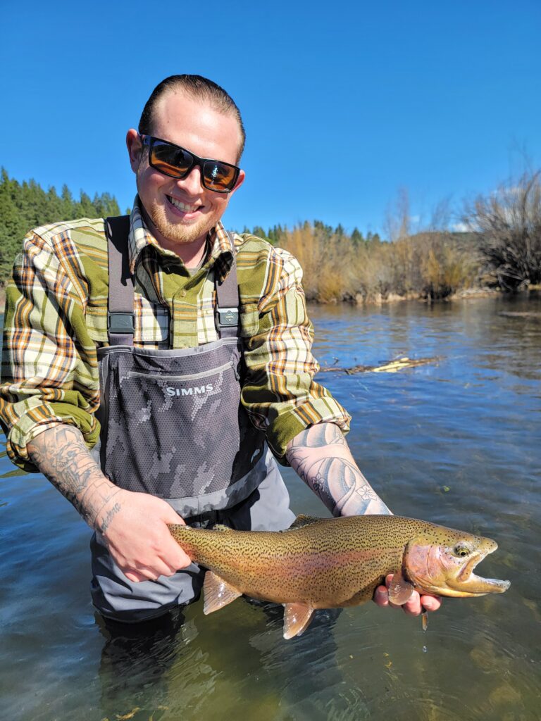 Full day guide trips are hard to beat on the Little Truckee River. 