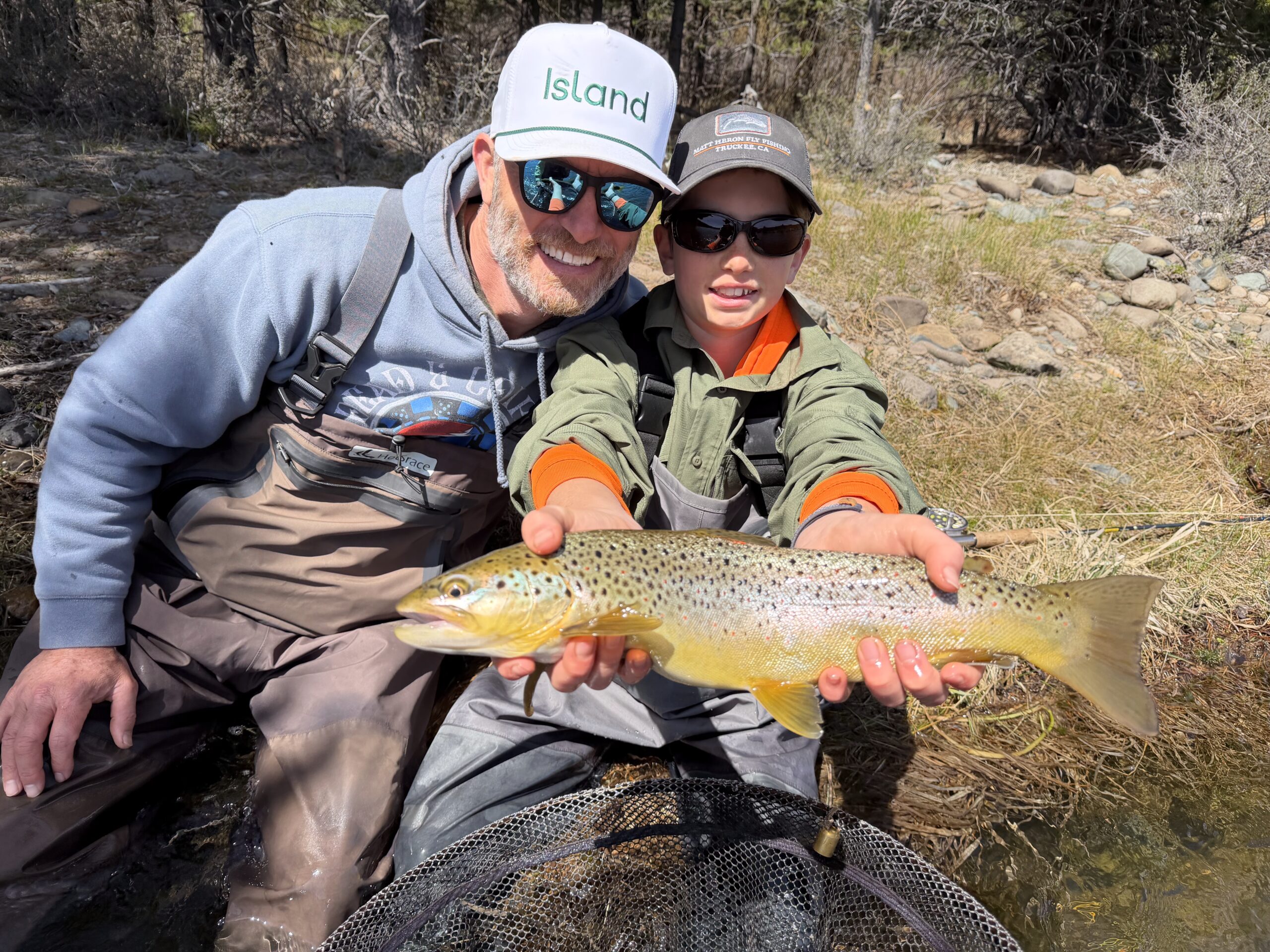 kid friendly fly fishing trips are available year round.
