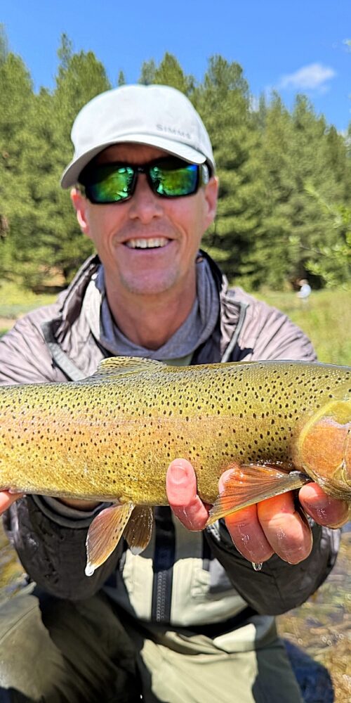 Brad with a Little Truckee Trophy