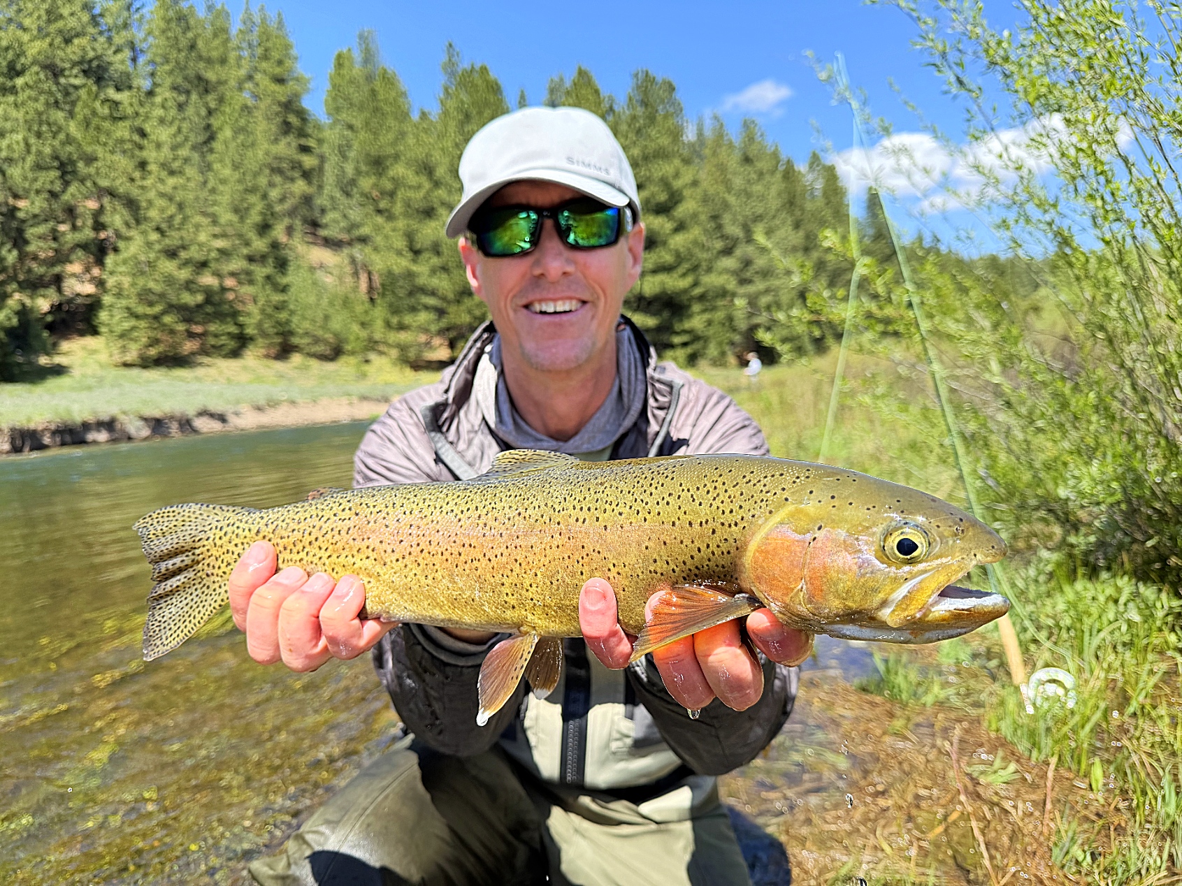 Brad with a Little Truckee Trophy