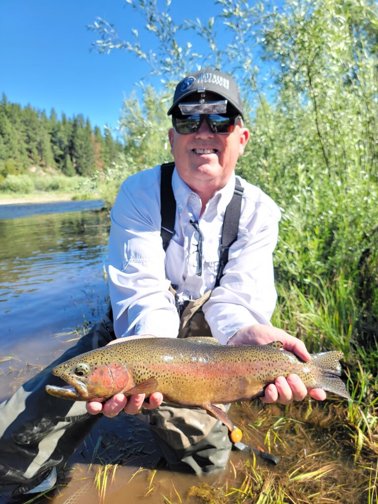 Keith waited year 5 months to get a dat on the Little Truckee River and made it count!