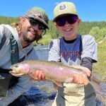 Rainbow trout caught on the Little Truckee River.