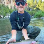 Guided fly fishing trip on the Truckee River near Lake Tahoe.