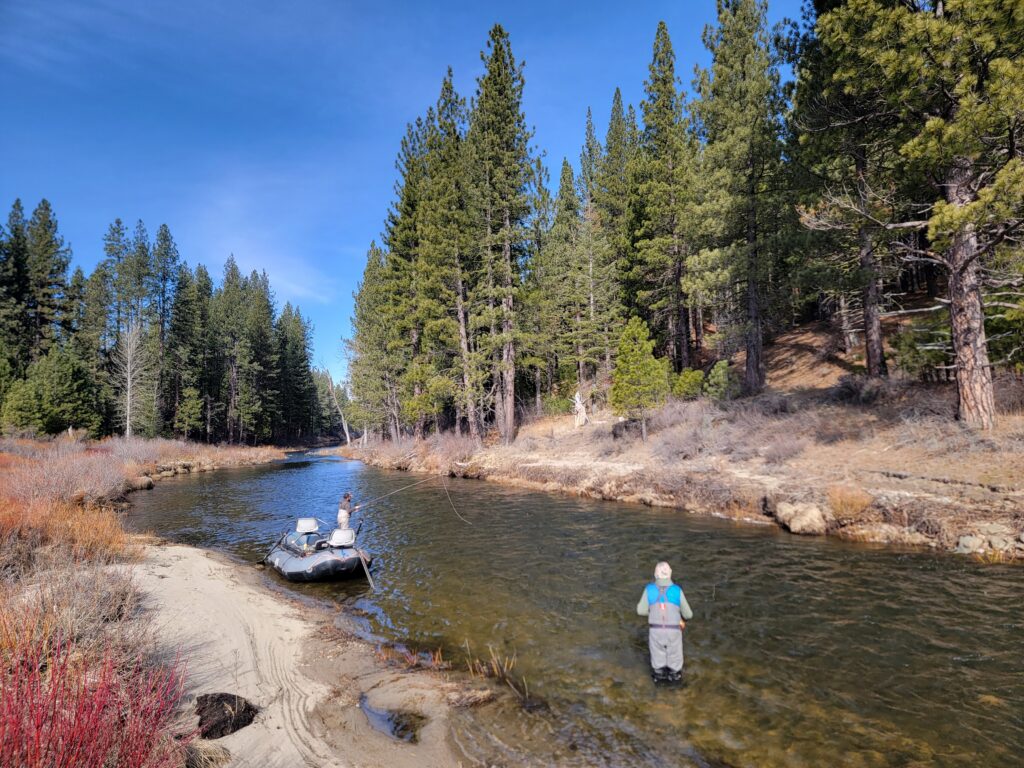 Guide trips on the Middle Fork of the Feather.