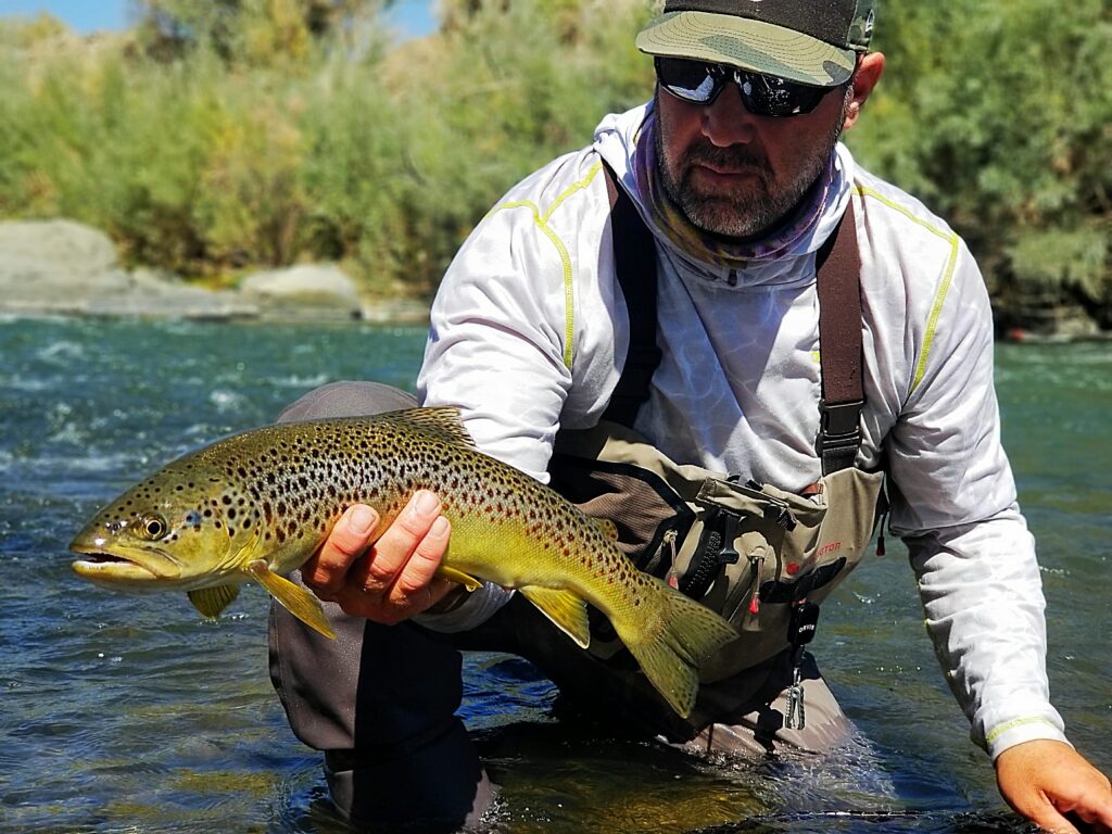 Truckee River Nevada guide trips, brown trout